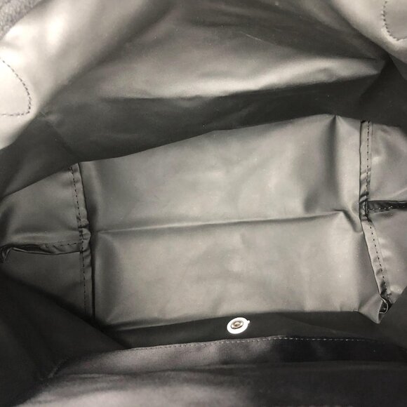 NWT Longchamp Le Pliage Original Large Shoulder Nylon Bag Tote IN NEW BLACK - Picture 8 of 10